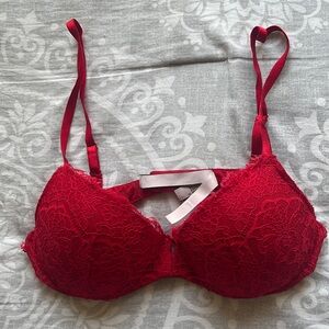 Red Victoria Secret Bra Size 34B